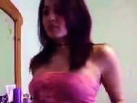 Free Sex Naughty Teen Strips In A Super Glorious Video
