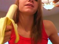 Free Sex Addison Crush Eats A Banana Naughty Style